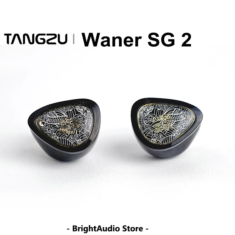 TANGZU WANER2 WANER 2nd Gen HIFI In-Ear Monitor Earphone Dynamic Driver High-Resolution 0.78mm Detachable Wired Cable Earbuds