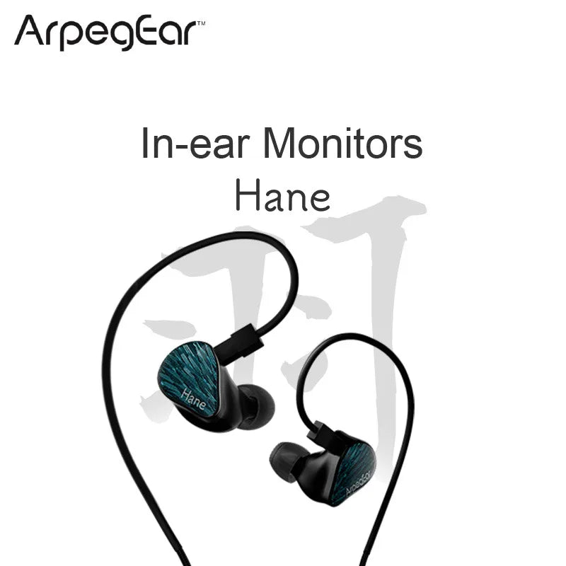 NEW TOPPING Hane Arpegear Wired In-Ear Monitoring Headphones DLC Diaphragm 16 Kinds of Tuning HIFI Moving Coil Music Earbuds