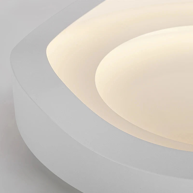 Modern LED Ceiling Lights Chandelier Round White Lamps Bedroom Study Dining Room Kitchen Home Art Designe Lighting Fixtures