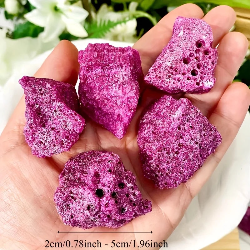 Rough Raw Natural Red Corundum Ore, Suitable for Home Décor, Holiday Gifts, Crystal Collection, Natural Crystal, Holiday Gifts
