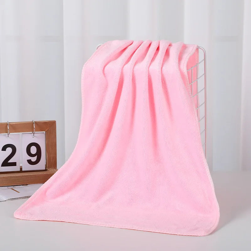 super large Microfiber bath towel,soft, high absorption and quick-drying, sports, Beauty salons and hotels multi-functional use.