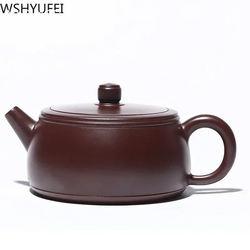 Yixing Tea Pot Purple Clay Filter Teapot Raw Ore Beauty Handmade Kettle Chinese Tea Set Custom Gifts Authentic 210ml