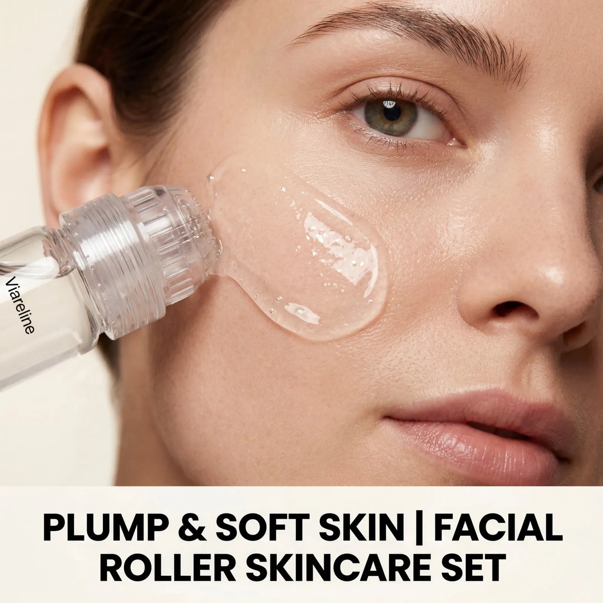 Collagen 0.2mm Microneedle Serum Set Hydrating Firming Smoothing Facial Roller Serum Pro Home Beauty Care Kit Glowing Skincare