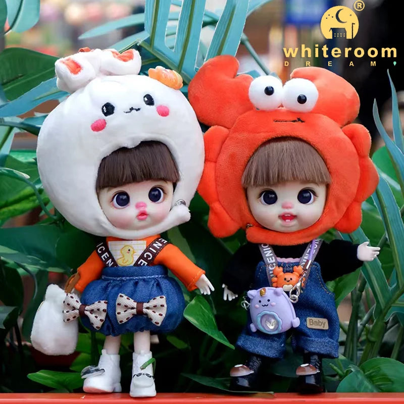 NEW BJD doll clothes New Year Mascot Greetings Holiday Gifts Hanging Mobile phone Accessories Girl Toys DIY  Backpack Decoration
