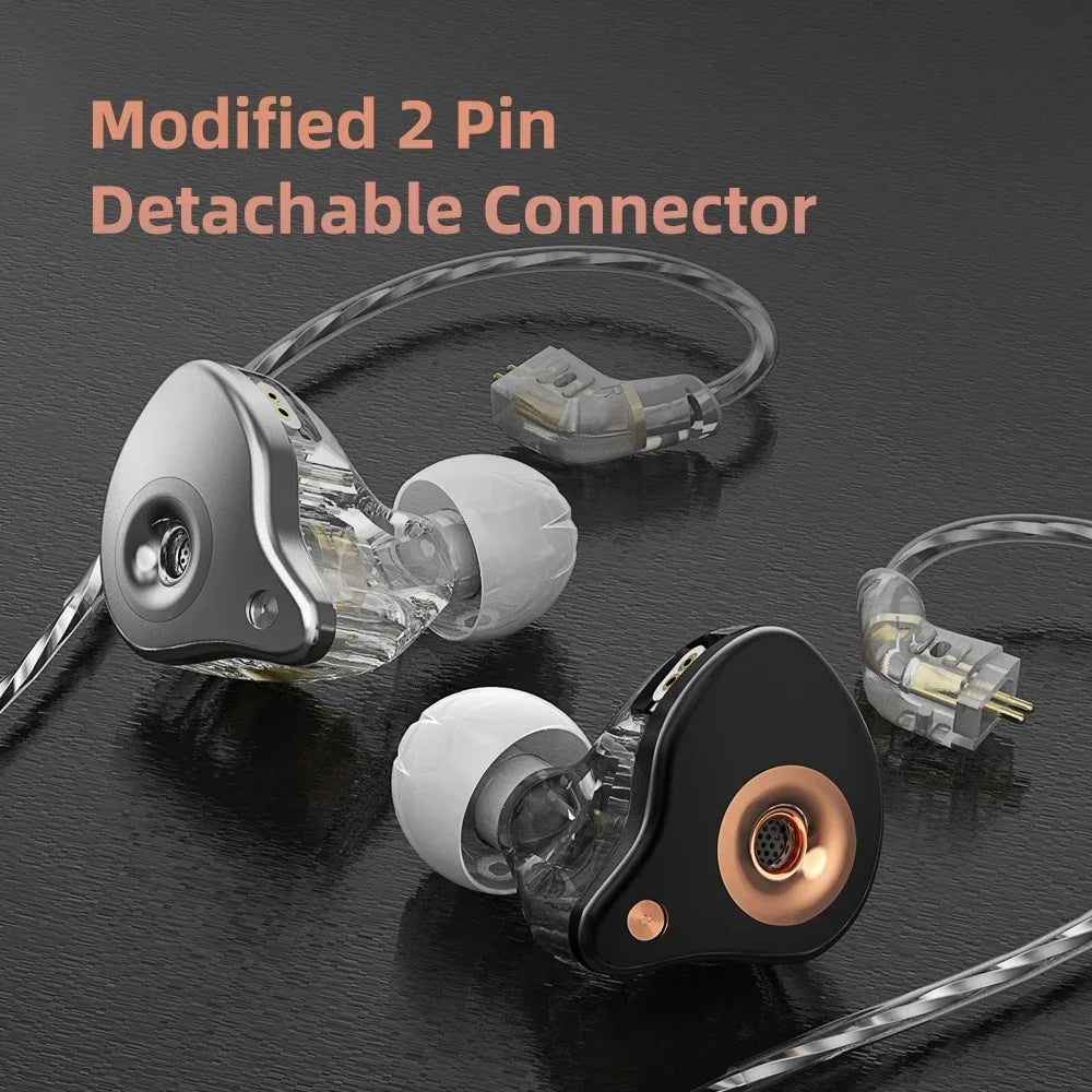 SGOR VENUS Dynamic Earphones HIFI Super Bass In-Ear Monitor Earbuds Sport Noise Cancelling Music Headset
