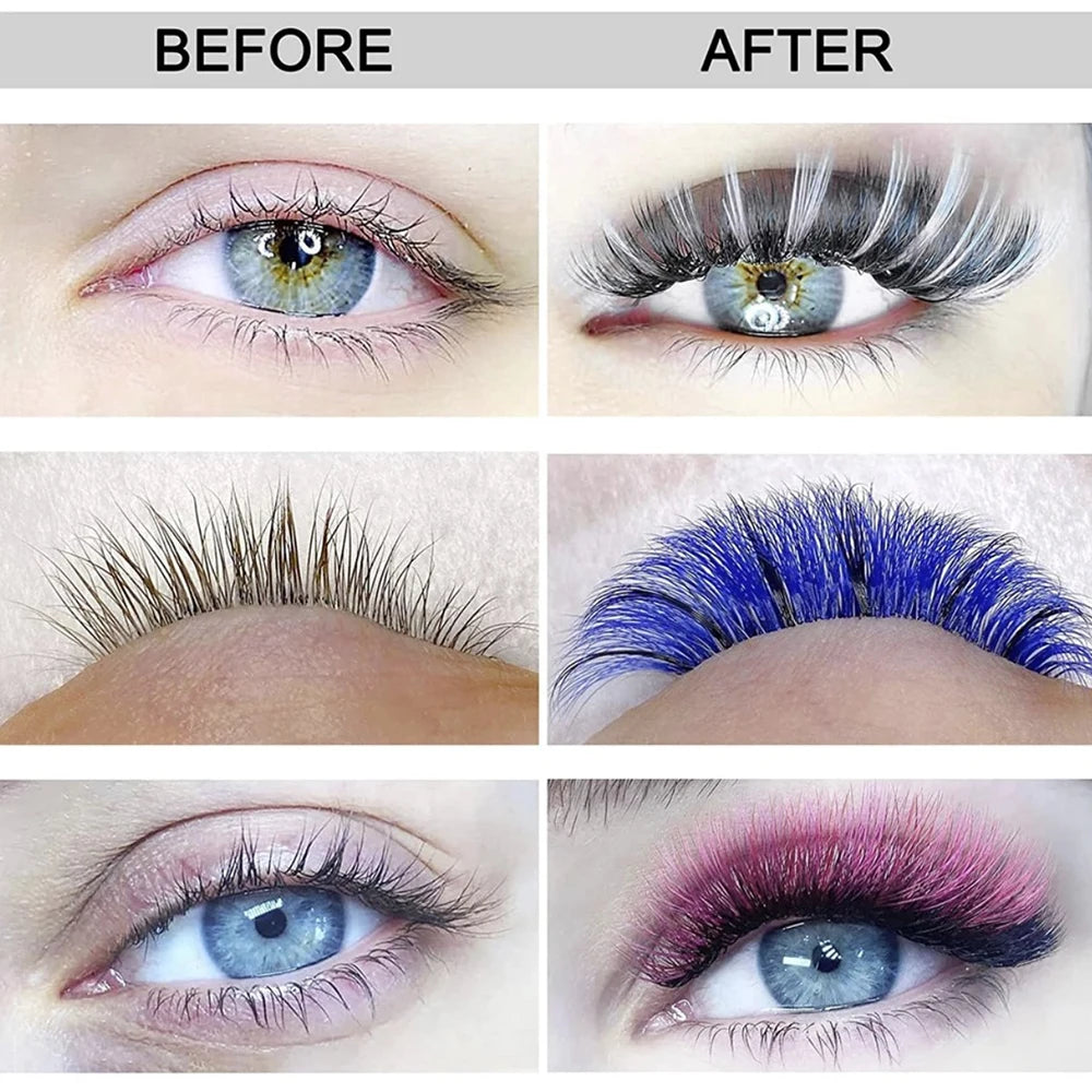 10 Bottles Original IB Hyper Bond Glue I Beauty 0.5s Dry Eyelash Extension Fast Drying Cyan Cap 5ml Korea Made Salon Use New Dat