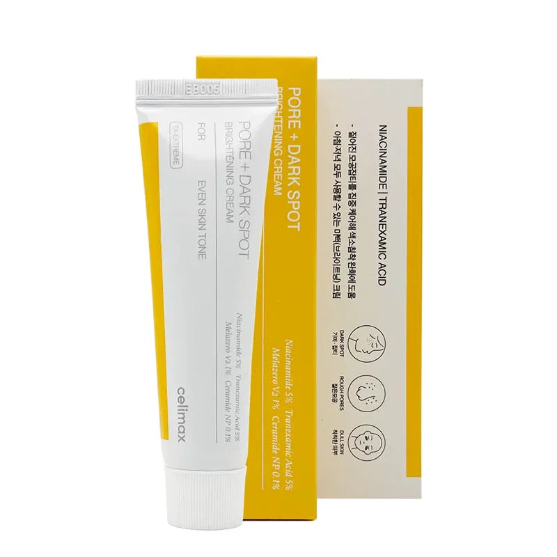 Celimax Pore Dark Spot Brightening Cream 35ml Lasting Whitening Anti-wrinkle Korean Beauty Skin Care Products Brightening Serum
