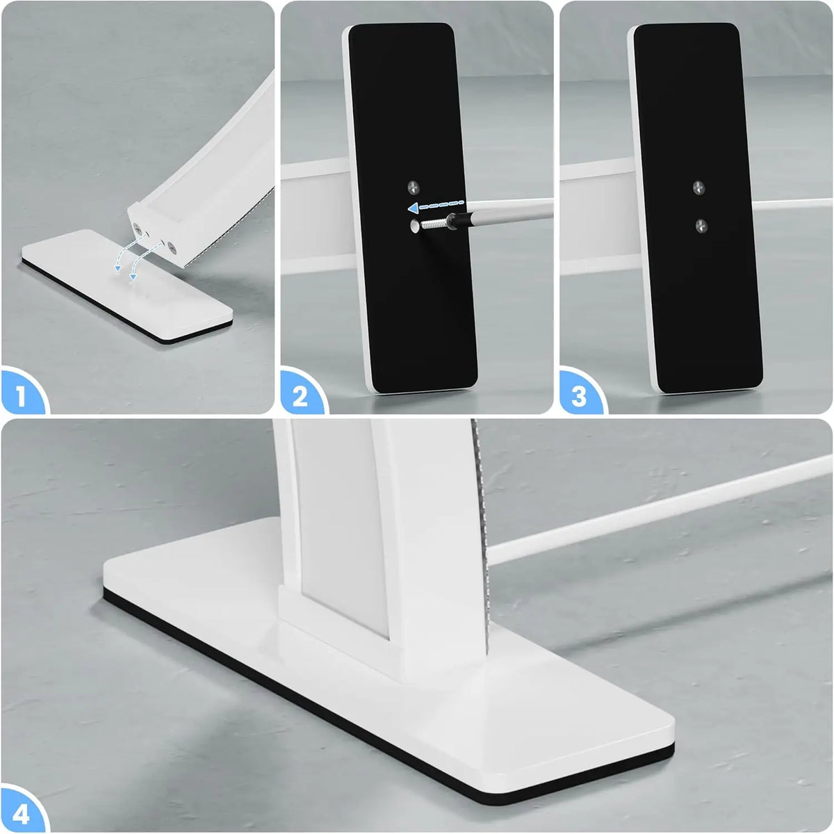 New 48W Half Moon Lamp for Nail Desk Touch Switch Dimmable 3 Color Temperature Manicure Beauty Salon Makeup LED Half Moon Light