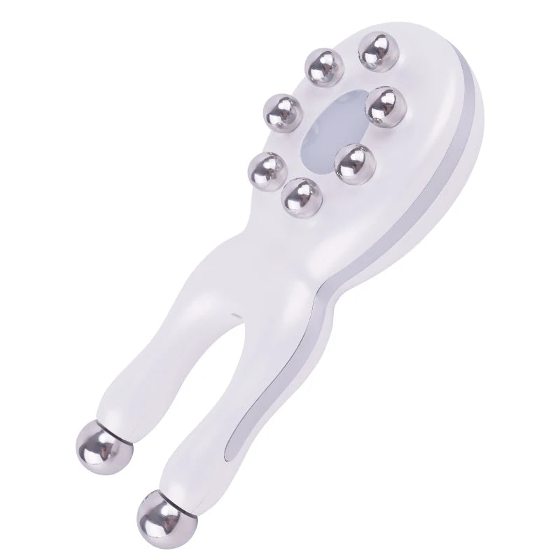 Upgraded Double Ball Roller Face Slimming Device Microcurrent V-Face Beauty Device Massager Lifting and Tightening Removesema