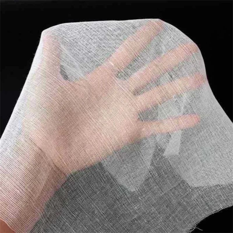 100/200/500PCS 25x30cm Pure Cotton Disposable Gauze Face Mask Paper Sheet Beauty Salon Special Gauze Absorption Non-Irritating