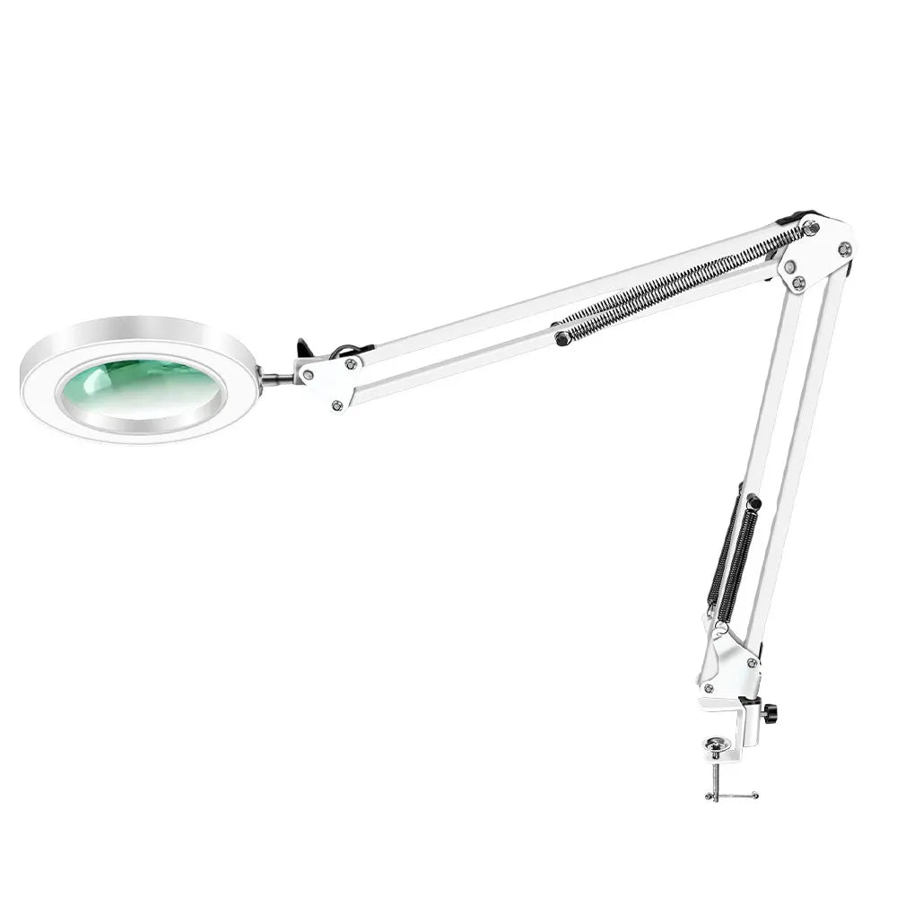 2025 New 8X/10X Illuminated Magnifier USB 3 Colors LED Magnifying Glass for Soldering Iron Repair/Table Lamp/Skincare Beauty