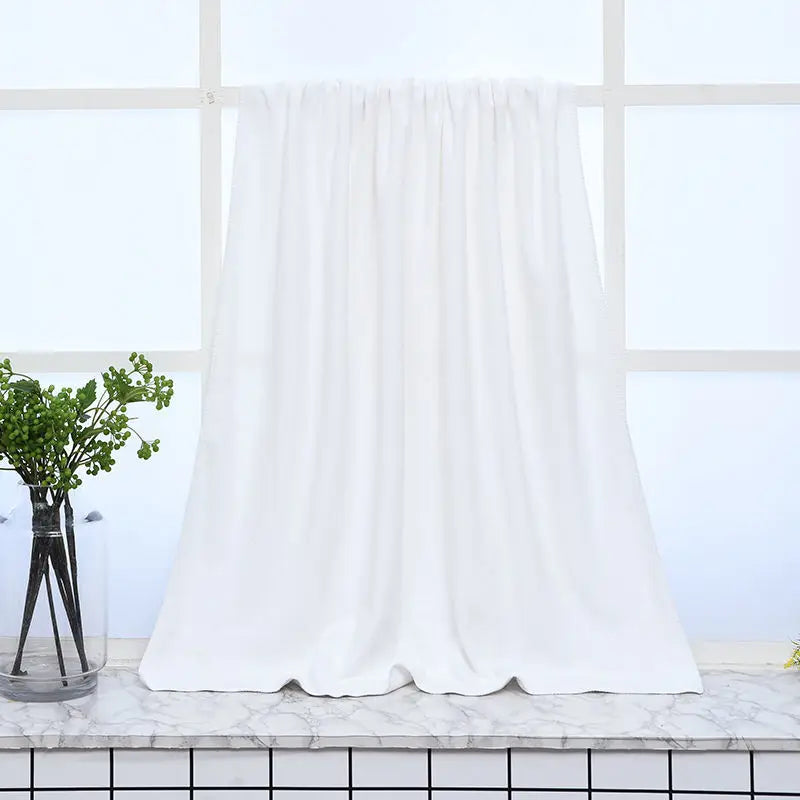super large Microfiber bath towel,soft, high absorption and quick-drying, sports, Beauty salons and hotels multi-functional use.