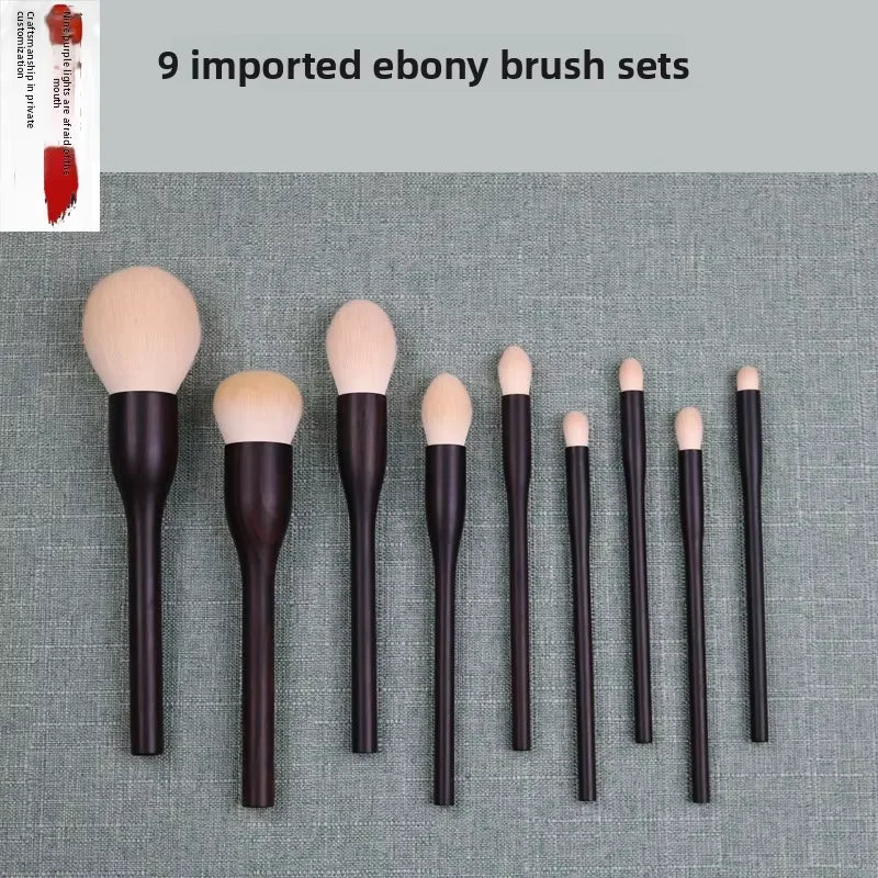 Chinese Vintage Style Makeup Brushes Set Cosmetic Powder Blush Foundation Sculpting Eye Shadow Professional Beauty Make Up Brush