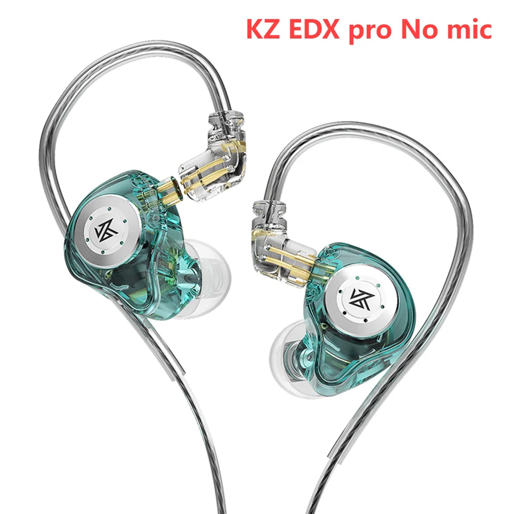 KZ-ZS10&ZS10 PRO X/KZ EDX pro Inear Sports Wired Headphones Dynamic Balanced Armature HiFi Headset Earbuds 3.5mm Jack Hands Free