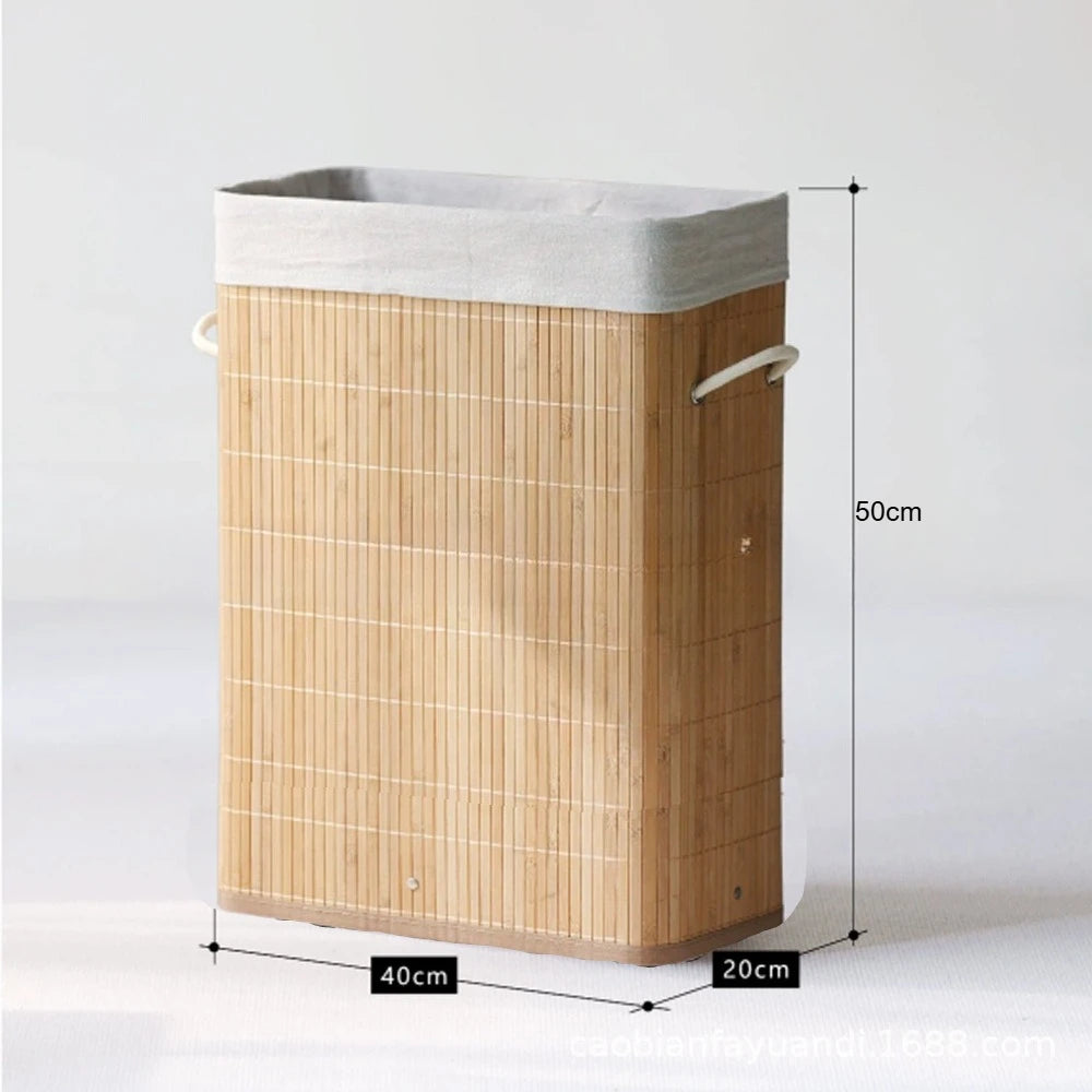 New Foldable Dirty Clothes Basket for Home Use Large Capacity with Lid Storage Box High Beauty Laundry Basket