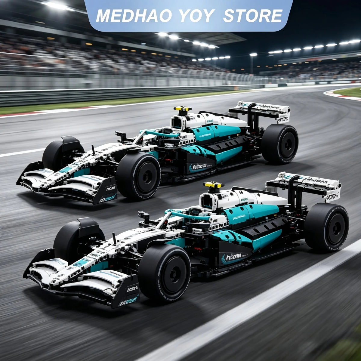 2026 New MK6021 High-Quality WI5 Racing Car 1:8 Assembled Home Décor Item 1912PCS Perfect for Gifts on Holidays and Birthdays.