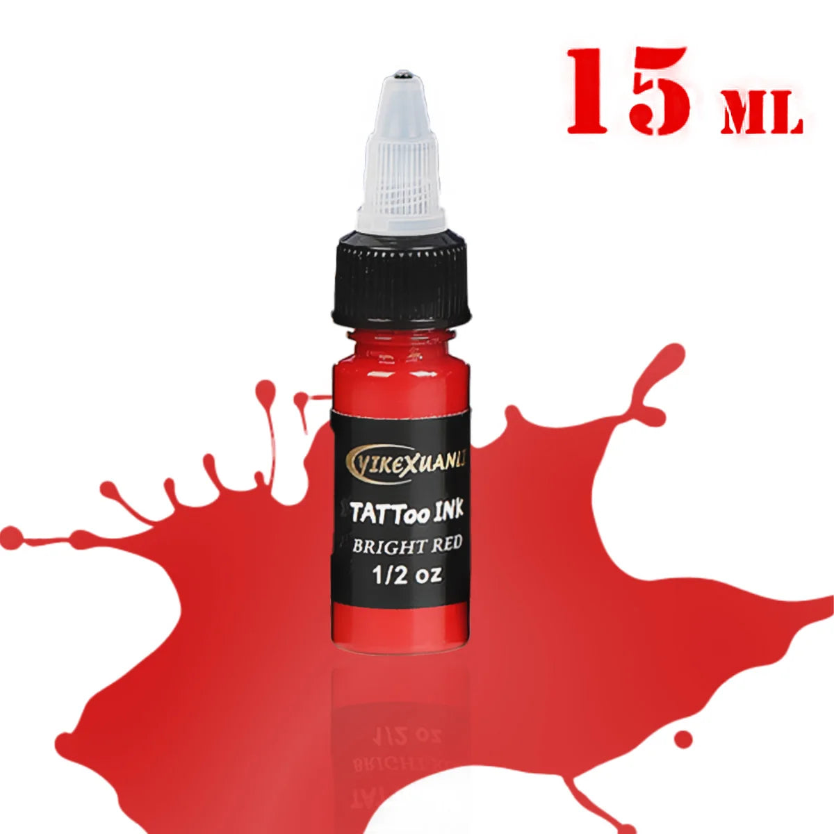 15ml 14 color tattoo ink pigment with box body art tattoo kit professional beauty paint tattoo texture supply semi permanent