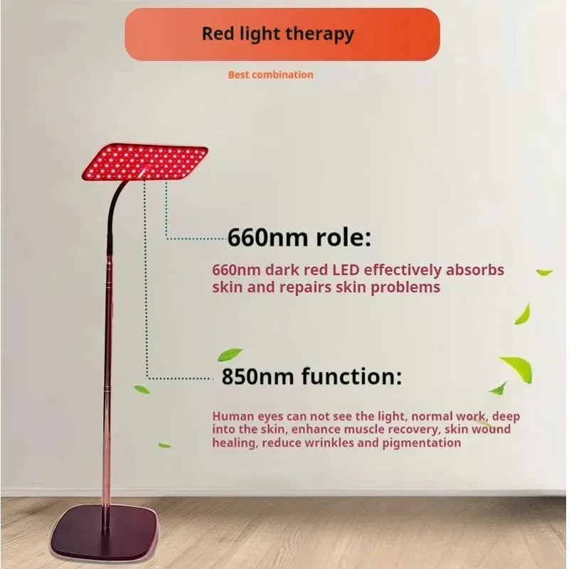 126Pcs LED Red Light Healthcare Lamp For Full Body Face Near Infrared Light Sauna For Joint Muscle Relieve Beauty Health Gadget