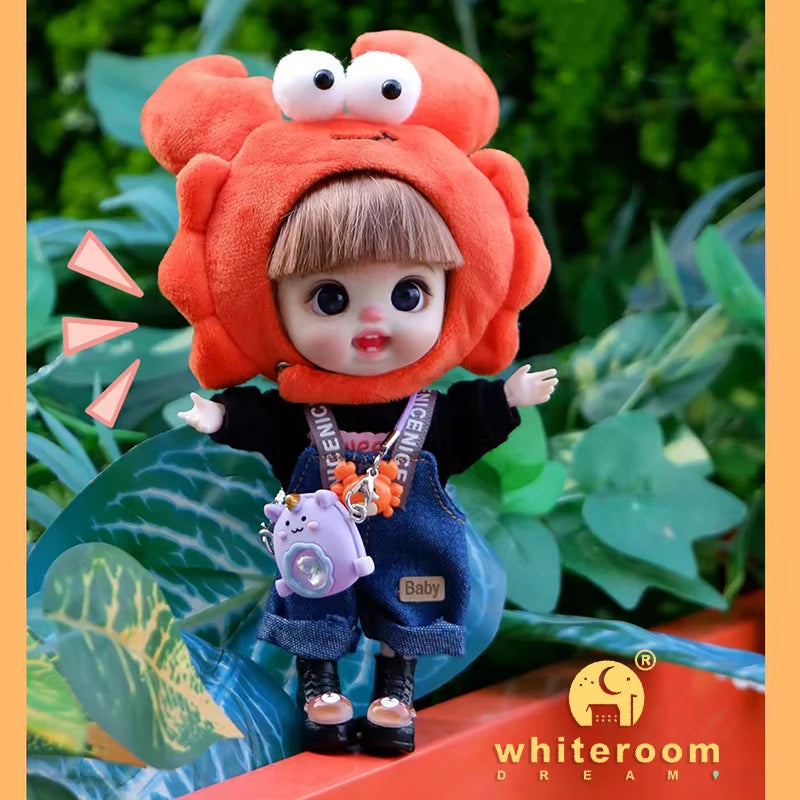 NEW BJD doll clothes New Year Mascot Greetings Holiday Gifts Hanging Mobile phone Accessories Girl Toys DIY  Backpack Decoration