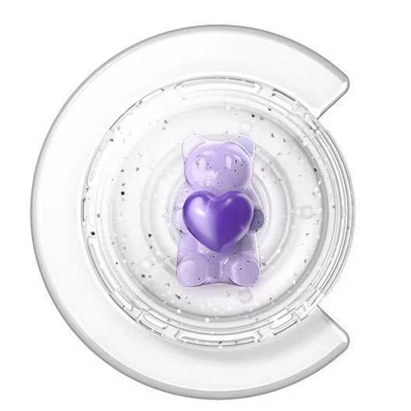 3D Bow Bear Flower Heart C Shape Magnetic Phone Grip Stand for IPhone Holder Mount Support for Galaxy Mobile Phone Accessories