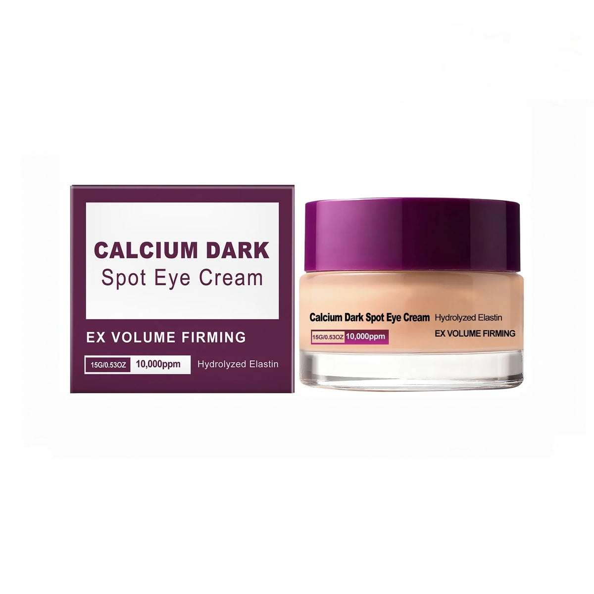 Calcium Dark Spot Eye Cream Lifting Firming Eye Sagging Anti-Puffiness Skin Care Brightening Moisturizing Eye Beauty Cream 15g