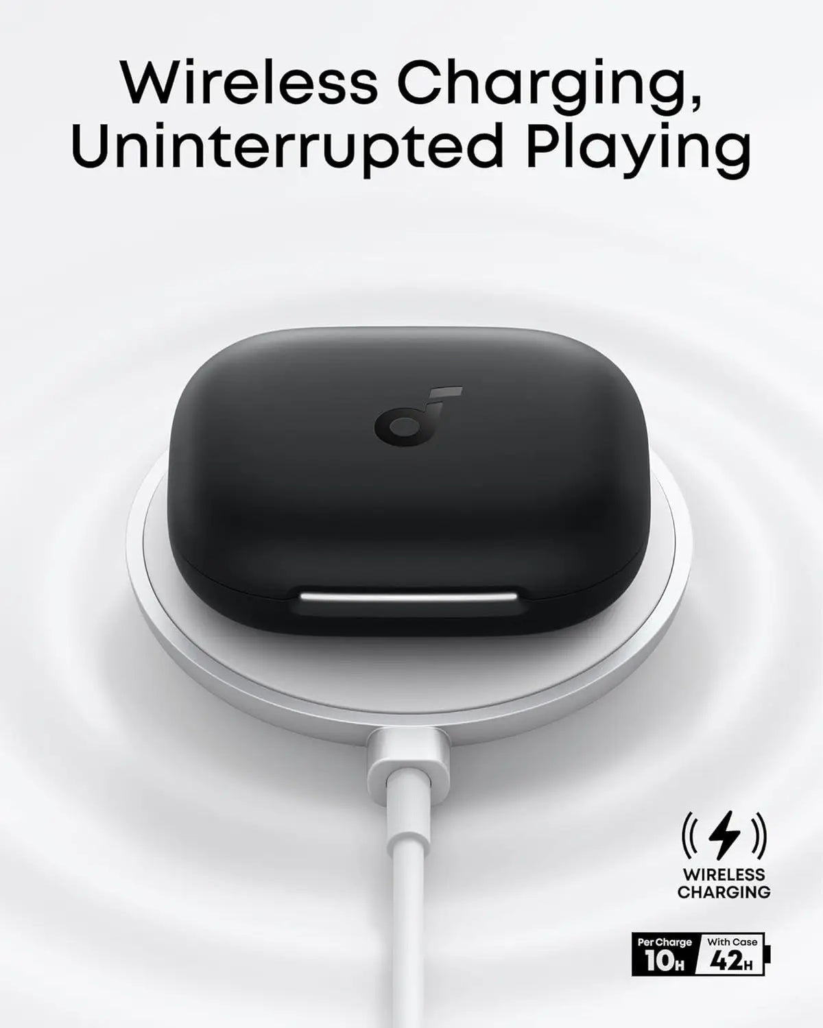 Soundcore AeroFit 2 by Anker Open Ear Earbuds, Open Ear Headphones