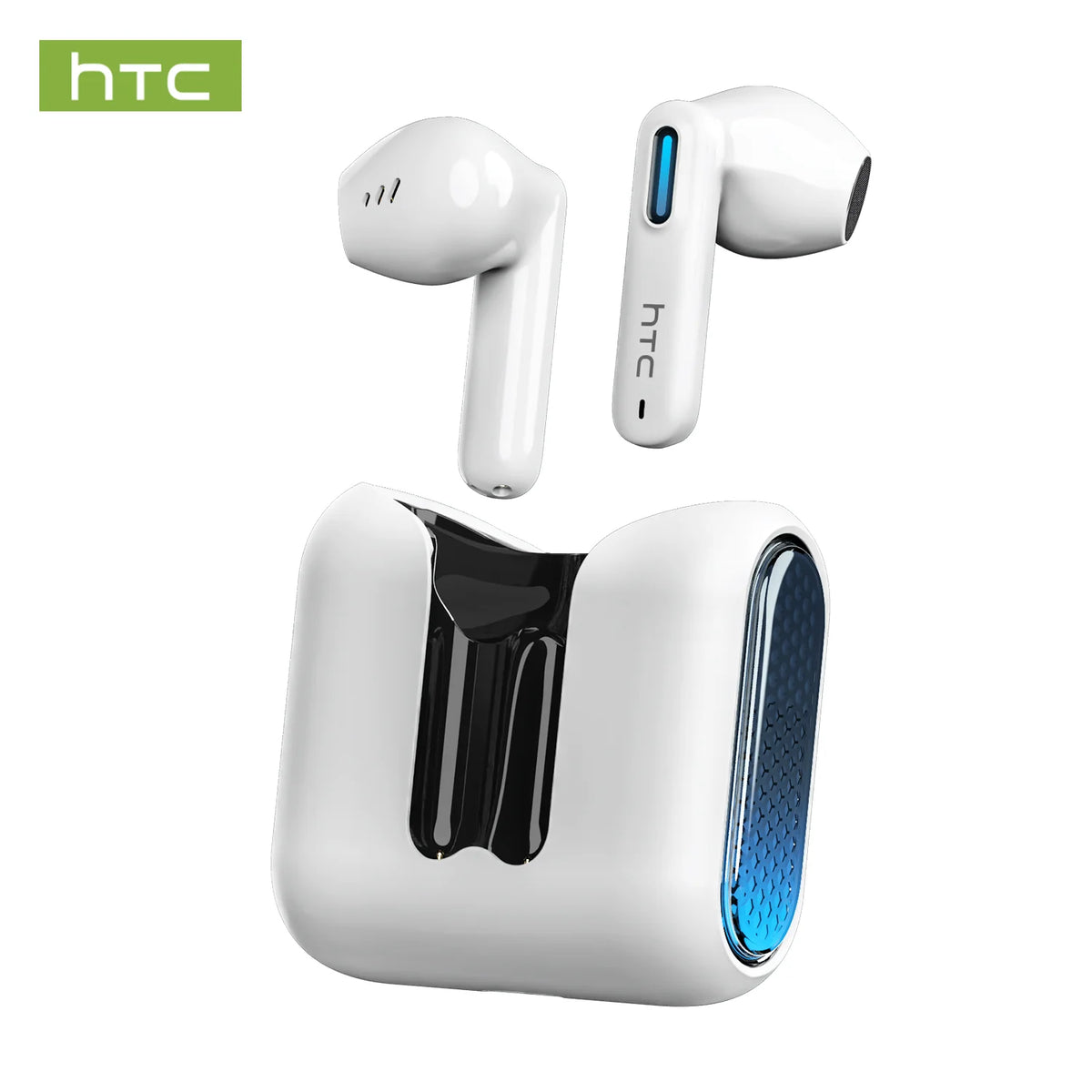 Translator Earbuds HTC NE49 AI Real-Time Translation HiFi Sound Bluetooth Earphones HD Call Low Latency Gaming Ear Pods Choice