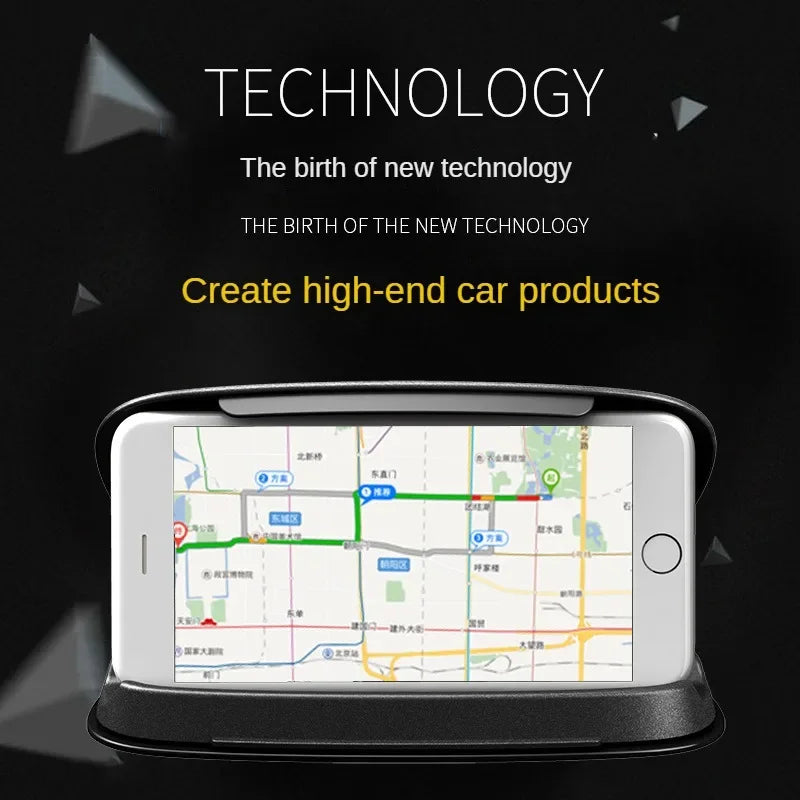 Universal Dashboard Panel Car Phone Holder Clip GPS Mount Stand Display Phone Accessories Support For Iphone Xiaomi Huawei