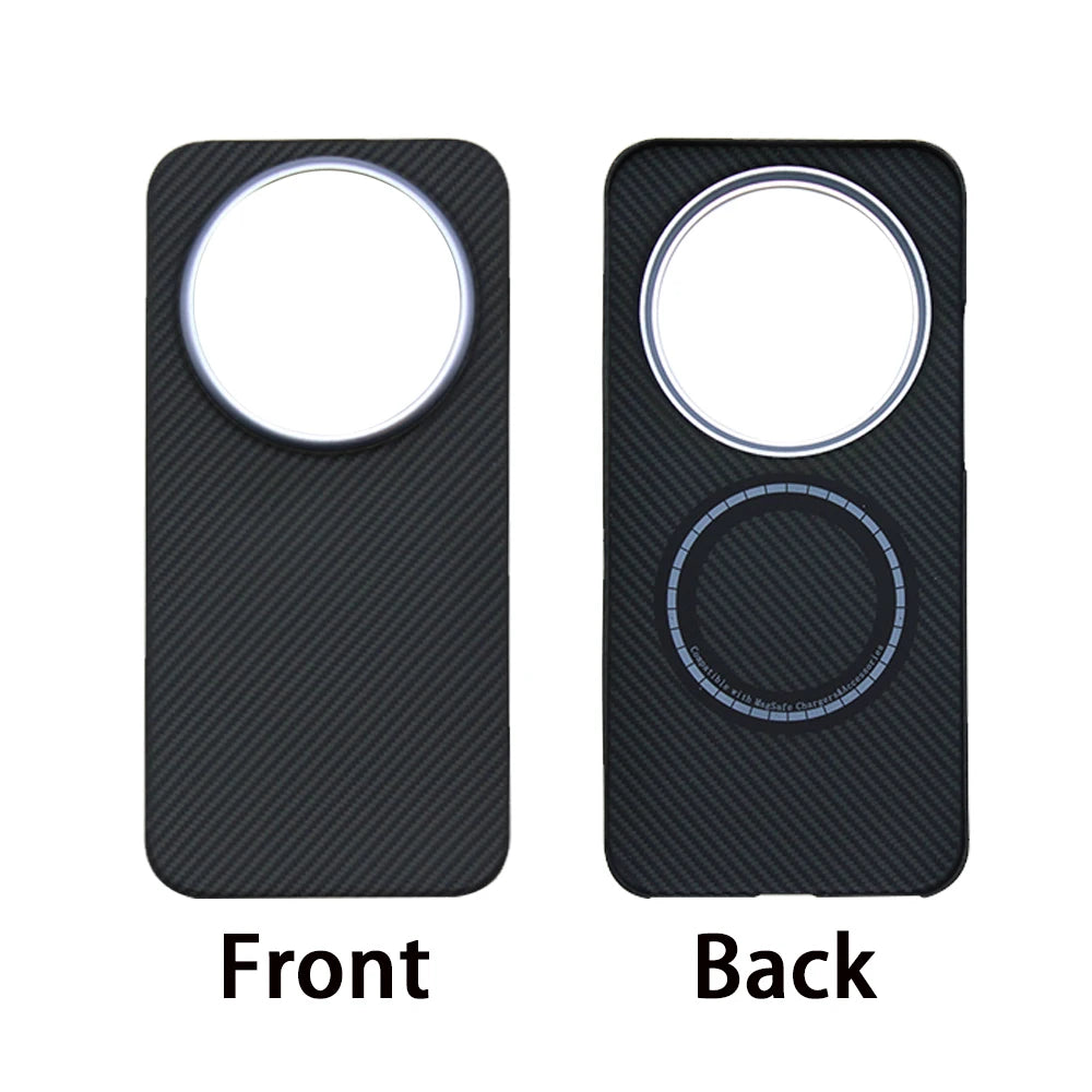 Aramid Carbon Fiber Case for Xiaomi 17 Ultra Cases Ultra-thin Shock-proof Aramid Fiber Cover Protective Shell Phone Accessories