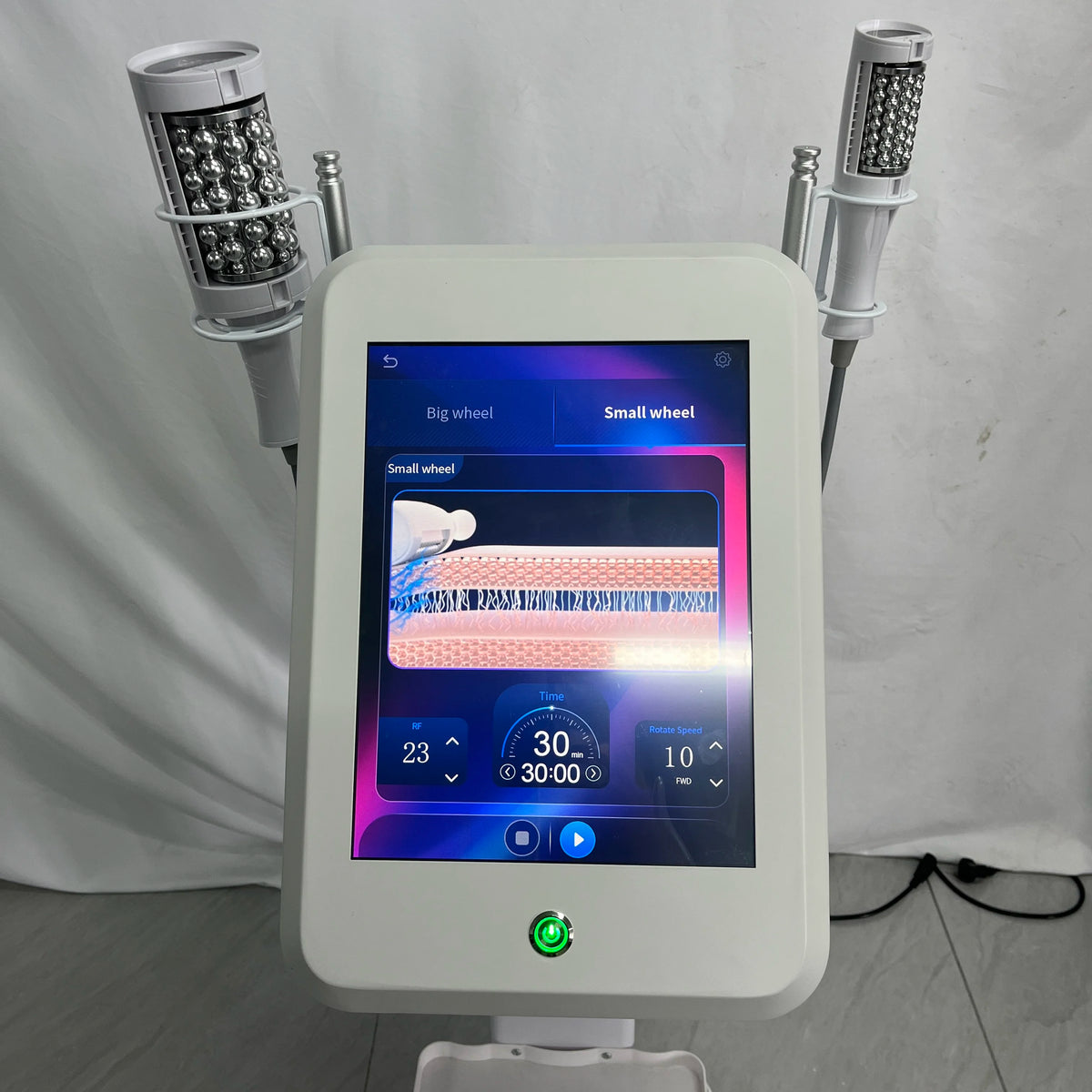 200HZ Slimming Cellulite Reduction Roller Infrared Vacuum Massage Beauty Machine 3500W Inner Ball Roller for Body Care