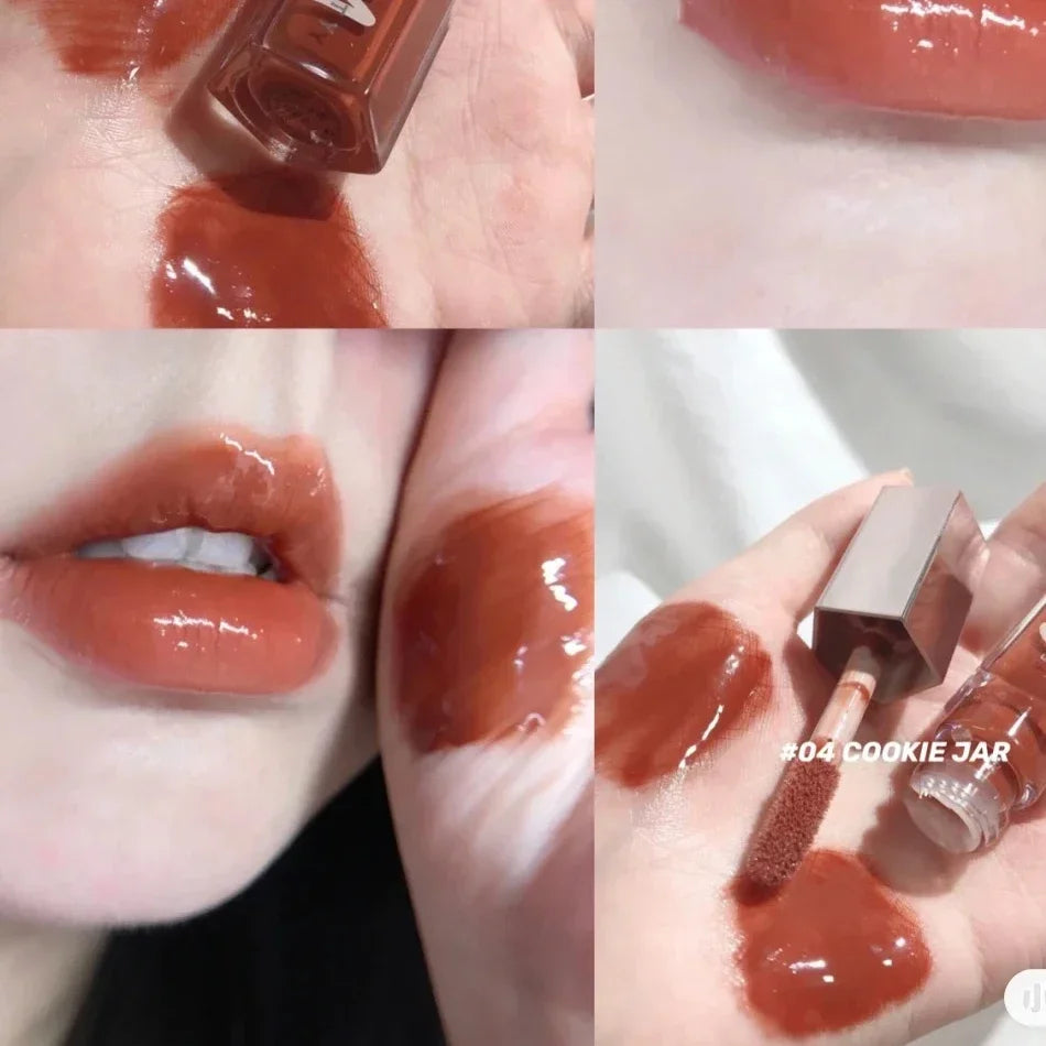 Fenty Beauty Multicolored Lip Gloss Moisturize Plumper Long-acting Lipstick Nude Pink Highlight Powder Contour Stick Makeup Set