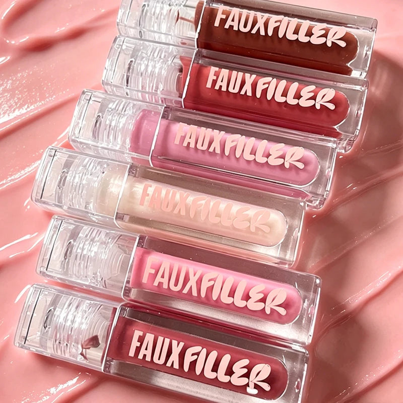 Brand Lip Gloss Hydration Lip Blam Waterproof Lip Liner Baking Fragrance Free Loose Oil Control Setting Powder Beauty Beauty Set