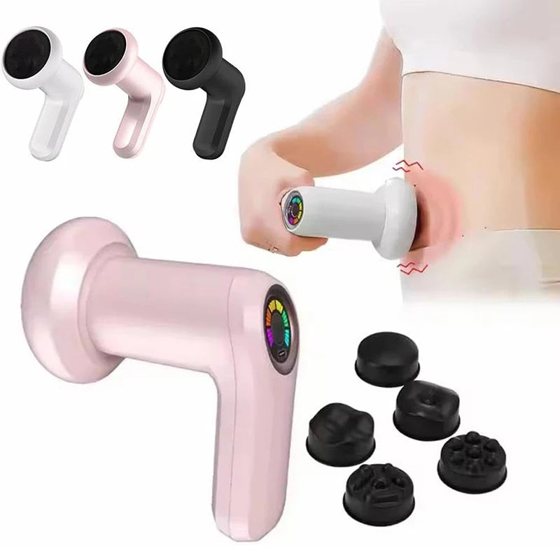 2026 Electric Body Massager Neck Back Shoulder Body Sculpting Machine Cordless Handheld Cellulite Massage Device Beauty Tool