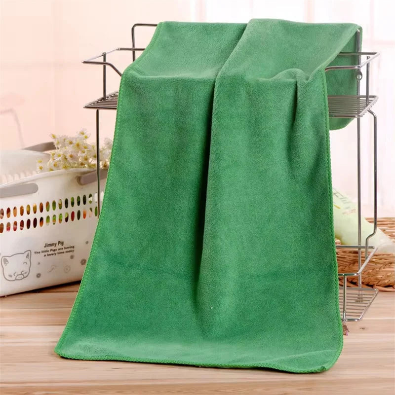 A big towel thick microfiber bath towel absorbent and quick-drying multifunctional swimming fitness sports beauty salon towel