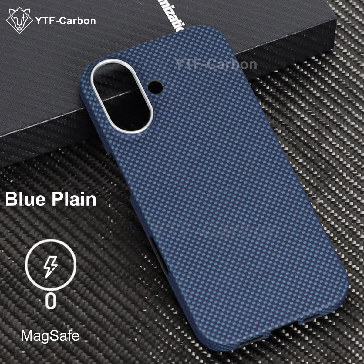 YTF-Carbon Magnetic Case For iPhone 17 17Pro Aramid Carbon Fiber Cover For Magsafe 17ProMax 17Air Cover Mobile Phone Accessories