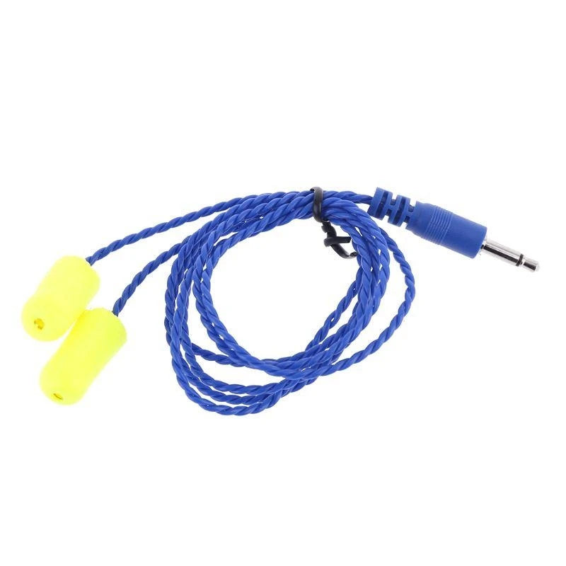W89C Noise Cancelling Earbuds Mono Racing Speaker Headphone Headset Cable Replacement
