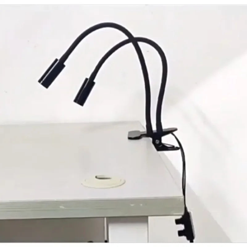 Gooseneck Lamp Microscope LED Light Universal Clamp Light Source Spotlight Cell Phone Electronic Repair Lighting Welding LED