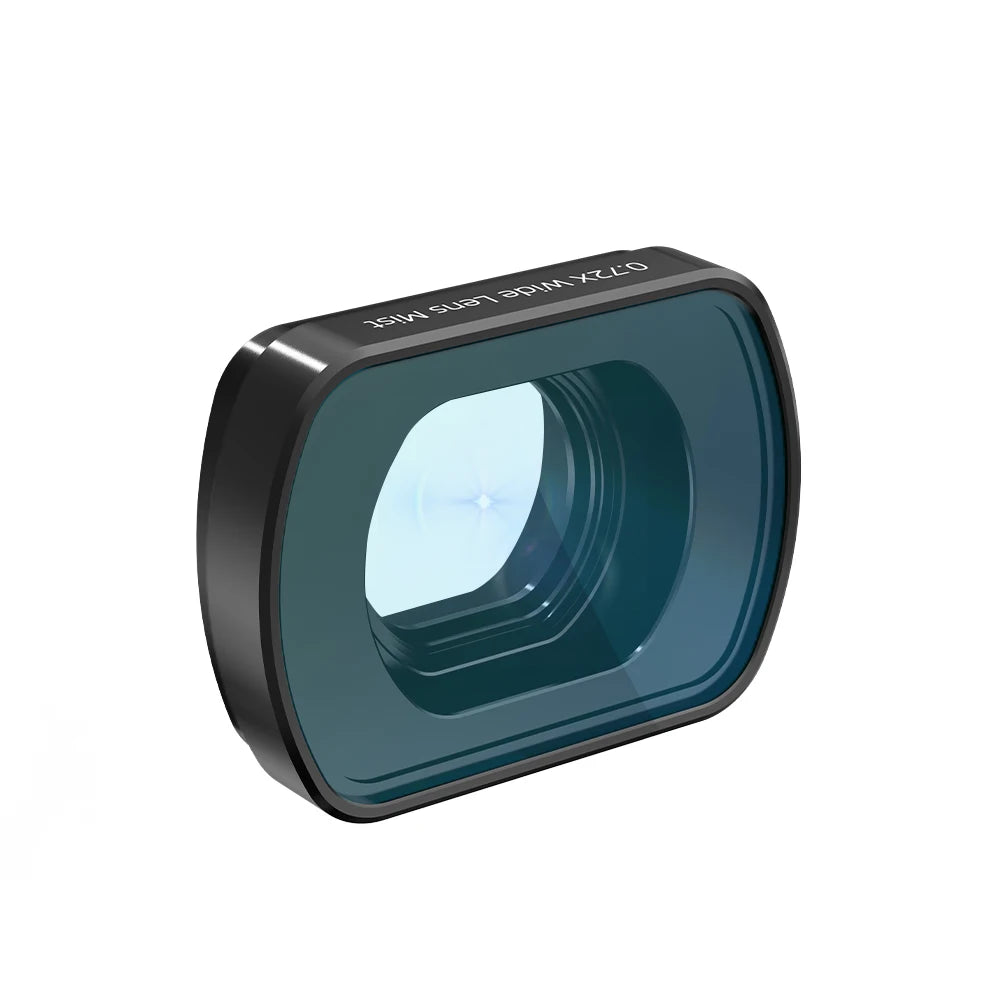 BRDRC Pocket 4 Wide-angle Lens Filters for DJI Osmo Pocket 4 Beauty Filter 0.72X Wide-Angle Mist HD Lens Photography Accessories