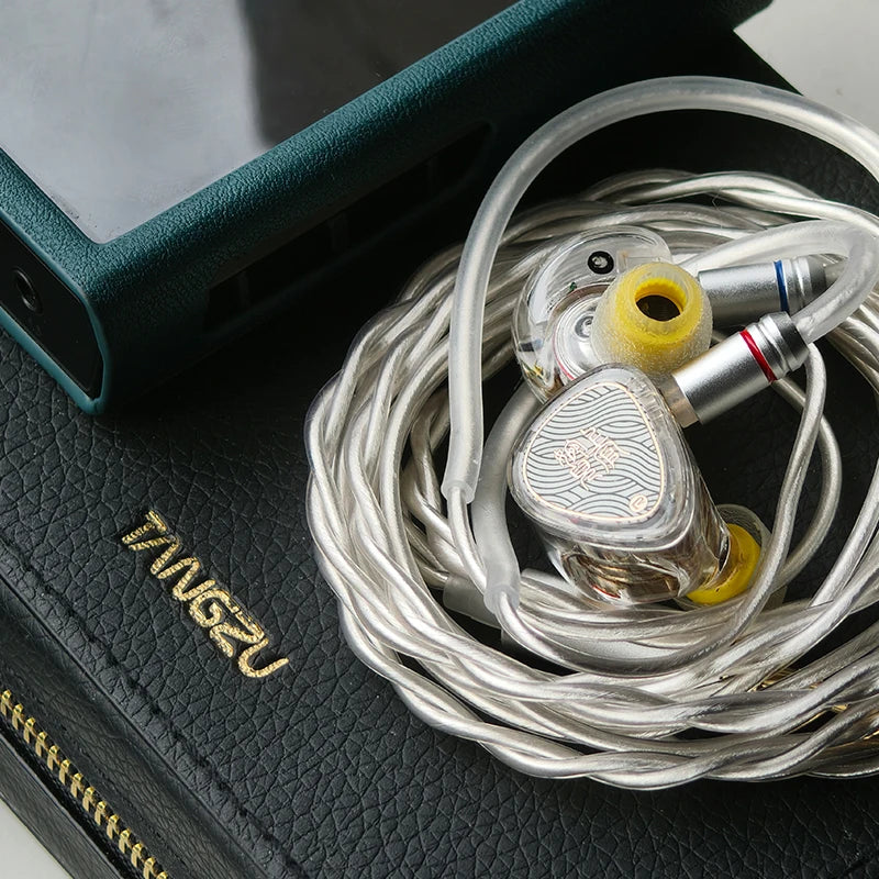 TANGZU WANER2 WANER 2nd Gen HIFI In-Ear Monitor Earphone Dynamic Driver High-Resolution 0.78mm Detachable Wired Cable Earbuds