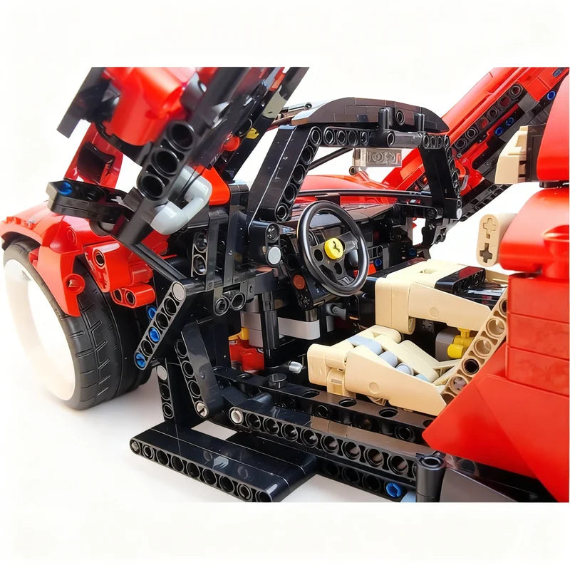 3778 pieces MOC Daytona SP3 Technical Assembly Home Décor Pieces – Perfect for holiday/birthday gifts and creative items.