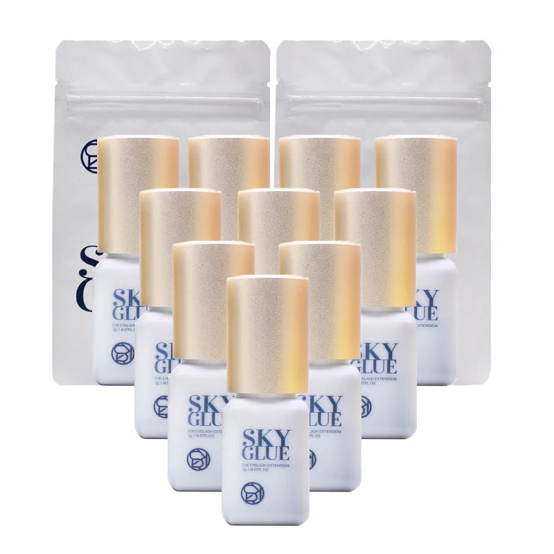 SKY S Plus Gold Cap 0.5 Sec Fast Dry Last 6 Weeks Time Non-irritating Professional Private Label Korea Makeup Beauty Shop Tools
