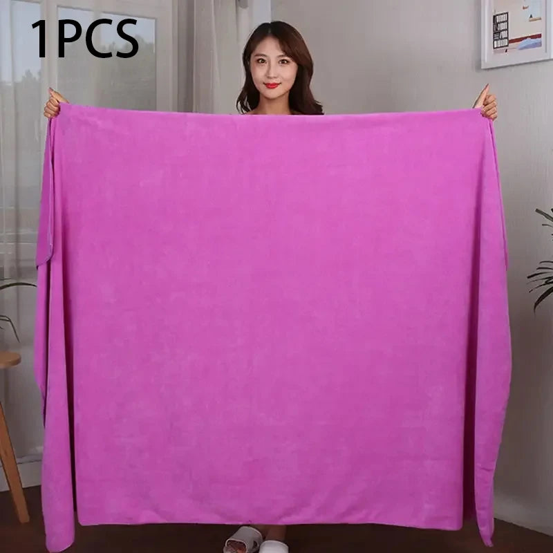 Beauty Salon Bath Towel Massage Home and Soft Double-Sided Thickened Non-Linting Quick-Drying Soft Sports Sweat-Absorbent Towel
