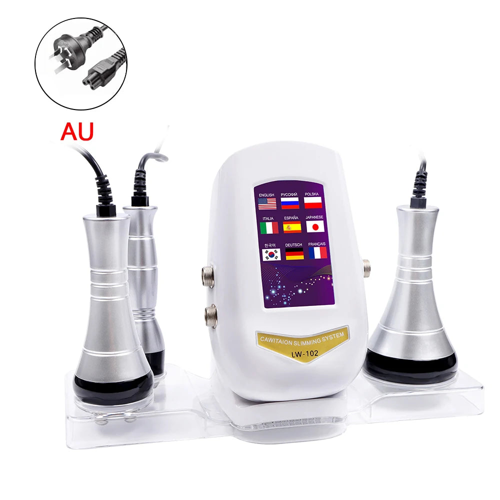 BEEMY  Ultrasonic Cavitation RF Body Slimming Machine Facial Massager Skin Tightening And Lifting Beauty Device for Skin Care
