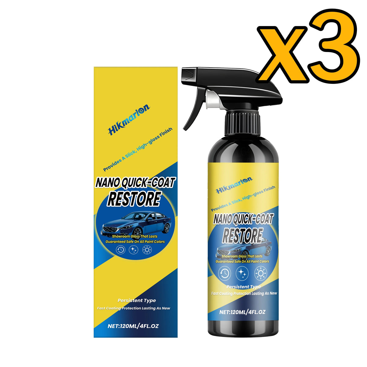 Car Ceramic Nano Coating Liquid Spray Enhance Hydrophobic Anti-Scratches Car Beauty Paint Care Protector Car Polish Nano Coating